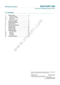 BUK752R7-30B Datasheet Page 15