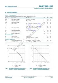 BUK7535-100A Datasheet Page 4