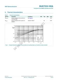 BUK7535-100A Datasheet Page 6