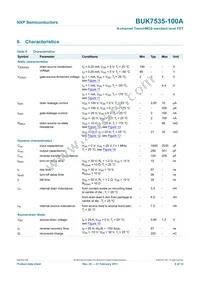 BUK7535-100A Datasheet Page 7