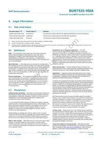 BUK7535-100A Datasheet Page 13