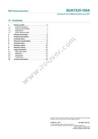 BUK7535-100A Datasheet Page 15