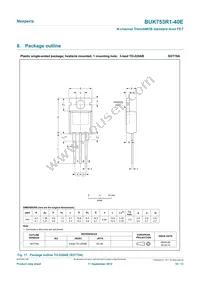 BUK753R1-40E Datasheet Page 10