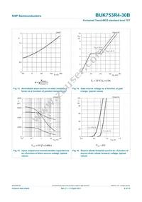 BUK753R4-30B Datasheet Page 9