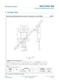 BUK753R4-30B Datasheet Page 10