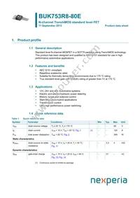 BUK753R8-80E Datasheet Cover