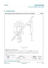 BUK753R8-80E Datasheet Page 10