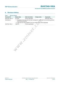 BUK7540-100A Datasheet Page 10