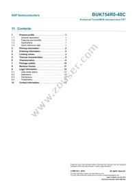 BUK754R0-40C Datasheet Page 15