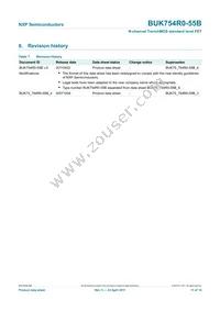 BUK754R0-55B Datasheet Page 12