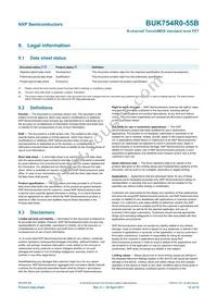 BUK754R0-55B Datasheet Page 13