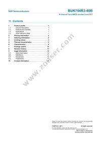 BUK754R3-40B Datasheet Page 15
