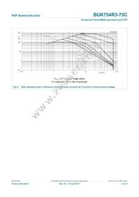 BUK754R3-75C Datasheet Page 5