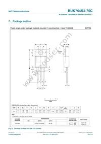 BUK754R3-75C Datasheet Page 10