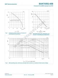 BUK755R2-40B Datasheet Page 5