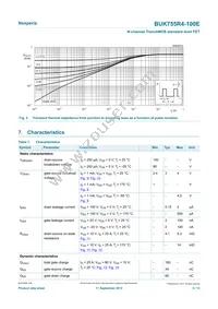 BUK755R4-100E Datasheet Page 5