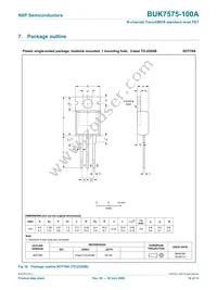 BUK7575-100A Datasheet Page 11