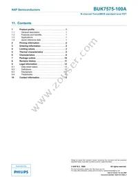 BUK7575-100A Datasheet Page 14