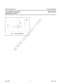 BUK7575-55 Datasheet Page 6