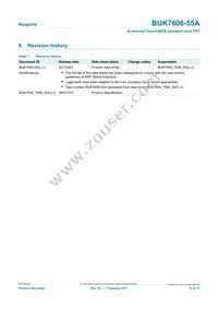 BUK7606-55A Datasheet Page 10