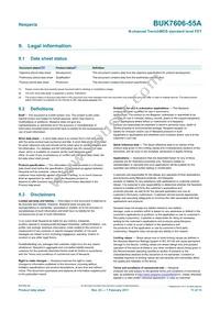 BUK7606-55A Datasheet Page 11