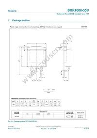 BUK7606-55B Datasheet Page 10