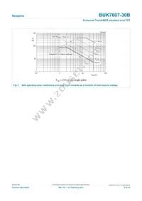 BUK7607-30B Datasheet Page 4