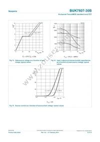 BUK7607-30B Datasheet Page 9