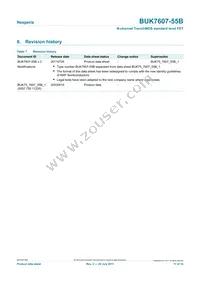 BUK7607-55B Datasheet Page 11