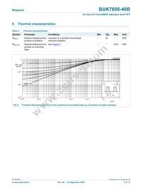 BUK7608-40B Datasheet Page 4