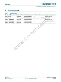 BUK7608-40B Datasheet Page 10