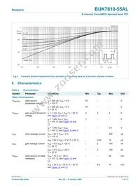 BUK7610-55AL Datasheet Page 5