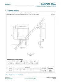 BUK7610-55AL Datasheet Page 10