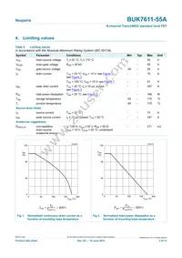 BUK7611-55A Datasheet Page 3