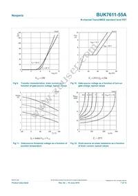 BUK7611-55A Datasheet Page 7