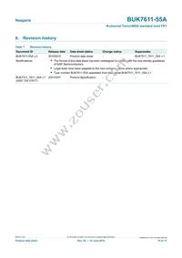 BUK7611-55A Datasheet Page 10