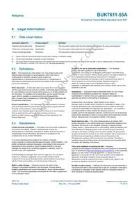 BUK7611-55A Datasheet Page 11