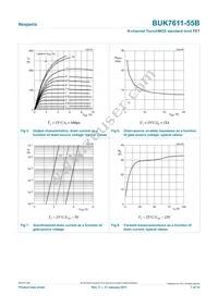 BUK7611-55B Datasheet Page 7