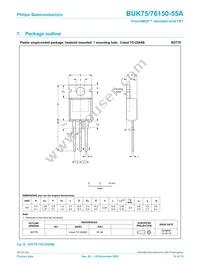 BUK76150-55A Datasheet Page 10