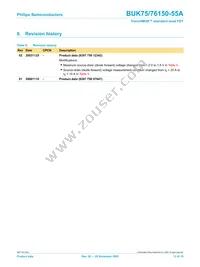 BUK76150-55A Datasheet Page 13