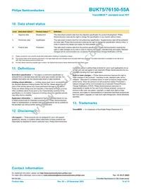 BUK76150-55A Datasheet Page 14