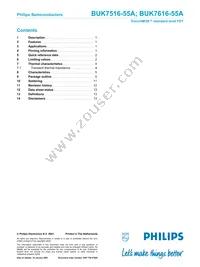 BUK7616-55A Datasheet Page 15