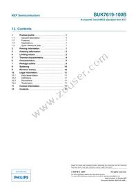 BUK7619-100B Datasheet Page 13