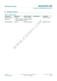 BUK761R3-30E Datasheet Page 12