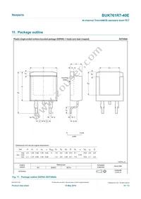 BUK761R7-40E Datasheet Page 10