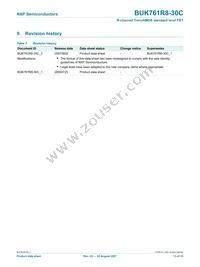 BUK761R8-30C Datasheet Page 14