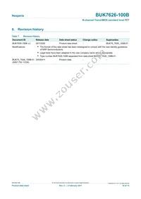 BUK7626-100B Datasheet Page 10