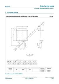 BUK7628-100A/C Datasheet Page 9