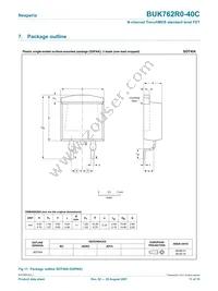 BUK762R0-40C Datasheet Page 11