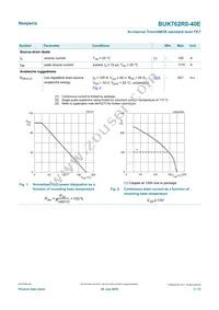 BUK762R0-40E Datasheet Page 3